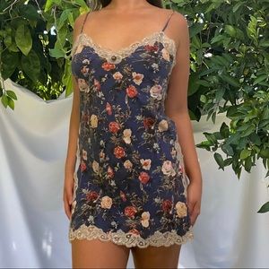 Christian Dior floral slip
